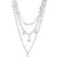 Paparazzi ♥ Under the Northern Lights - White ♥ Necklace