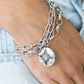 Paparazzi ♥ True North Twinkle - White ♥ Bracelet