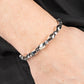 Magnetic Mantra - Silver Bracelet