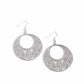 Paparazzi ♥ Mandala Paradise - Silver ♥ Earrings
