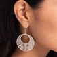 Paparazzi ♥ Mandala Paradise - Silver ♥ Earrings