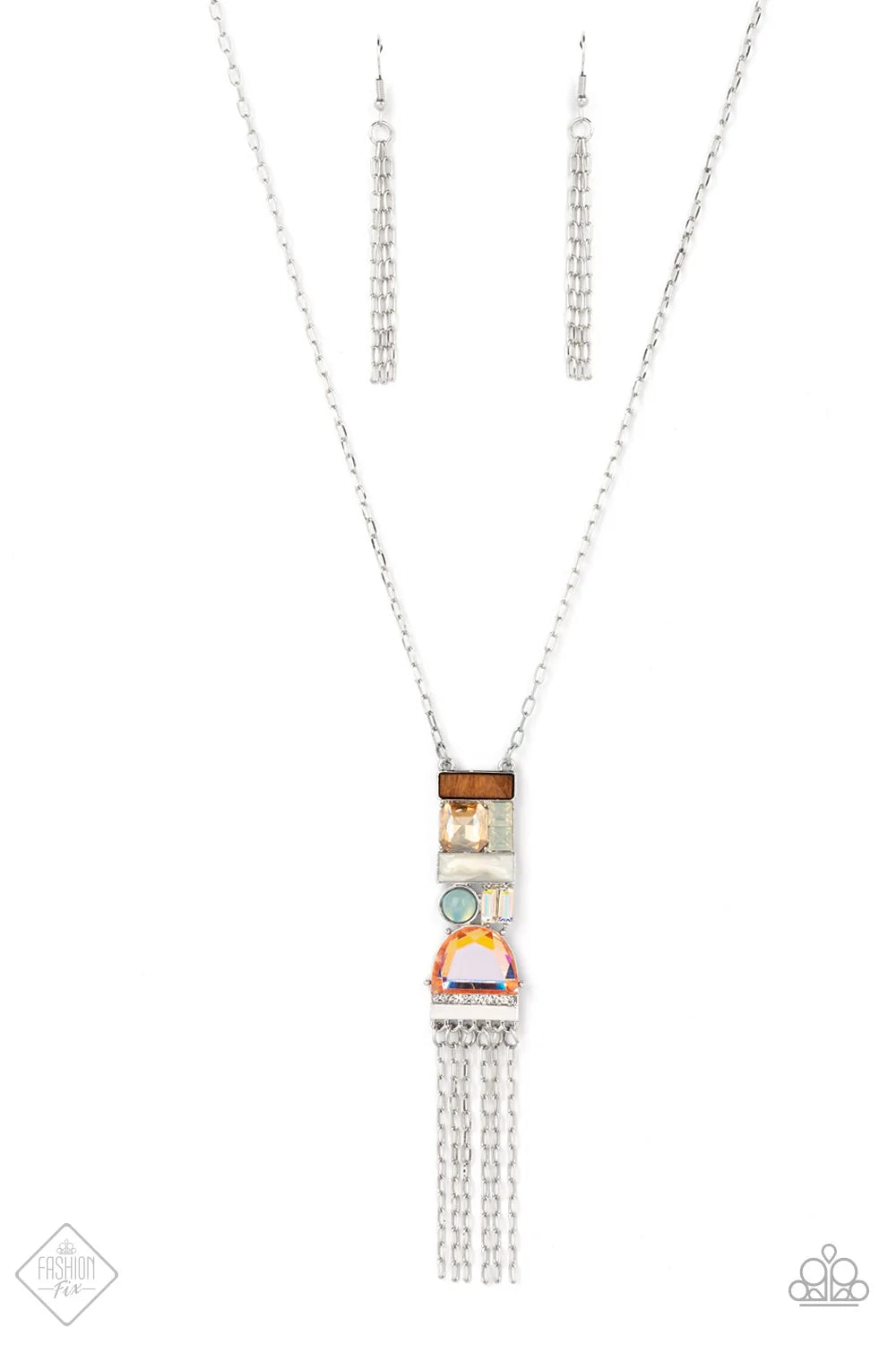 Paparazzi ♥ Ms. DIY - Multi ♥ Necklace