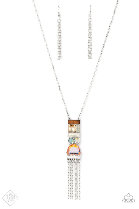 Paparazzi ♥ Ms. DIY - Multi ♥ Necklace