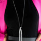 Paparazzi ♥ Out of the SWAY - White ♥ Necklace