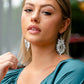 Paparazzi ♥ Turn up the Luxe - White ♥ Earrings