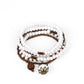 Epic Escapade - White Bracelet