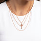 Trendy Twinkle - Copper Necklace