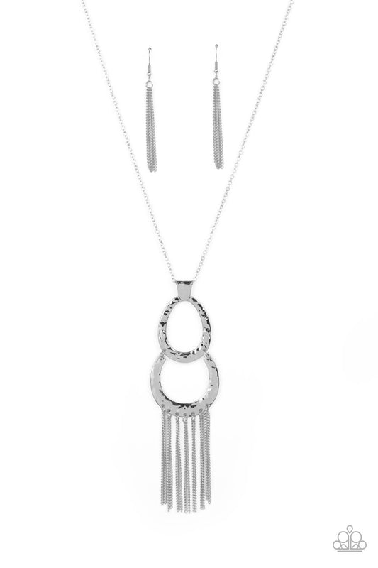 Reeling in Relics - Silver Necklace
