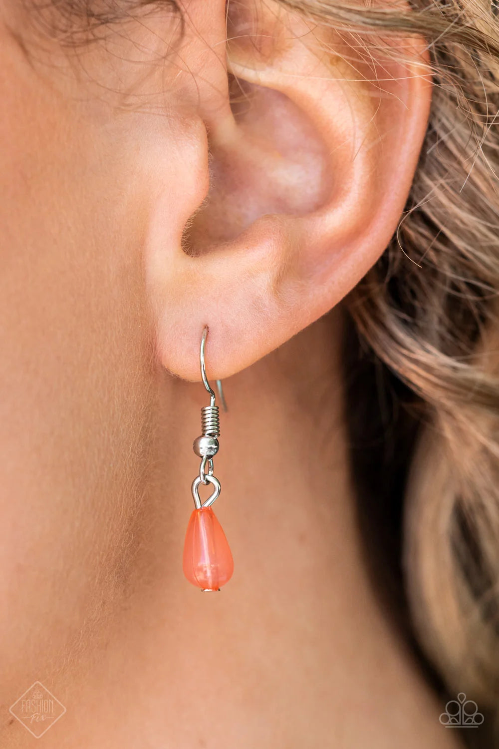 Paparazzi ♥ Totally Trolling - Orange ♥ Necklace