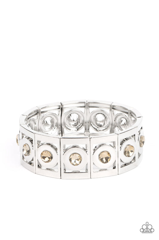 Stretch of Drama - Brown Bracelet