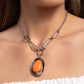 Sandstone Stroll - Orange Necklace
