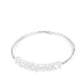 Paparazzi ♥ BAUBLY Personality - White ♥ Bracelet