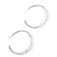 Paparazzi ♥ Bubble-Bursting Bling - White ♥ Earrings