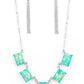 Opalescent Oblivion - Blue Necklace