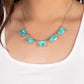 Opalescent Oblivion - Blue Necklace