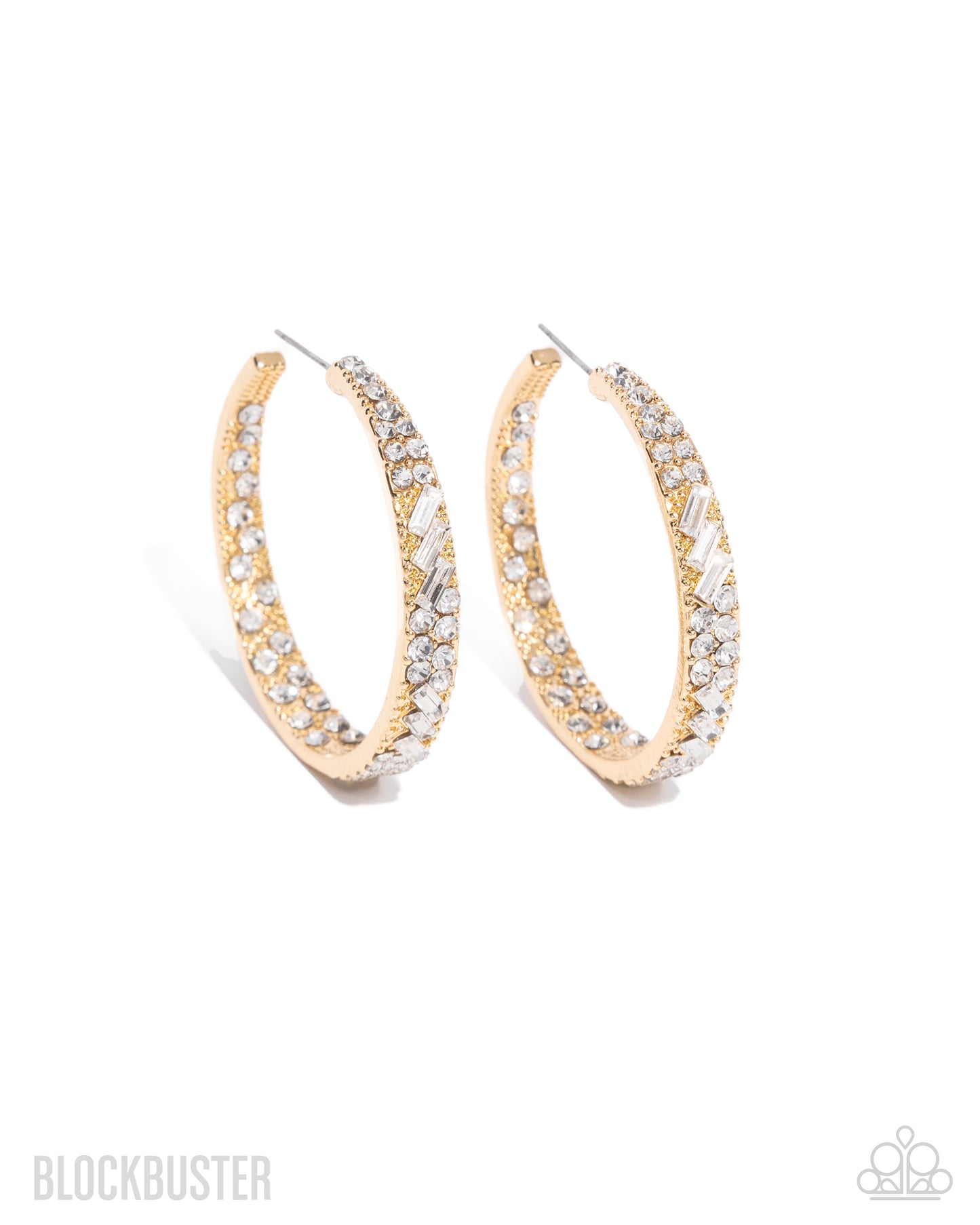 GLITZY By Association - Gold Earring