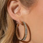 GLITZY By Association - Gold Earring