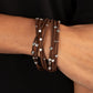 Clustered Constellations - Brown Bracelet