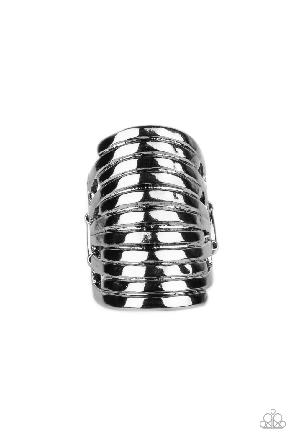 Paparazzi ♥ Imperial Glory - Black ♥ Ring