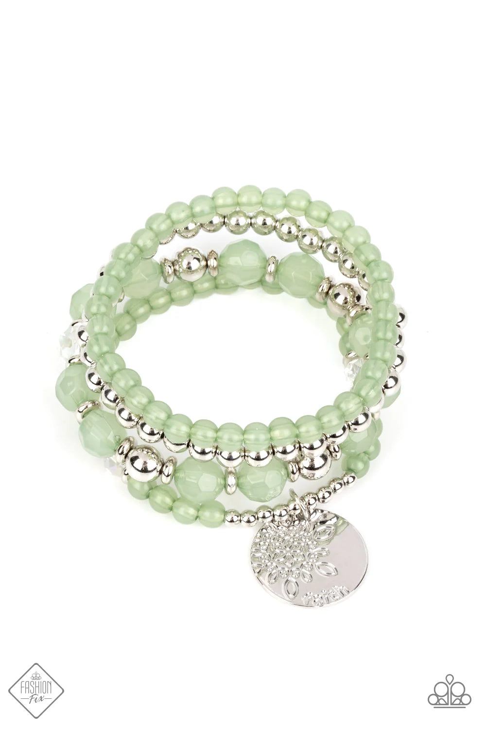 Paparazzi ♥ Surfer Style - Green ♥ Bracelet