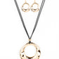 Tectonic Treasure - Gold Necklace