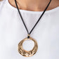 Tectonic Treasure - Gold Necklace