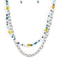 Happy Looks Good on You - Blue Necklace