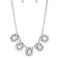 Pearly Pond - White Necklace