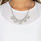 Pearly Pond - White Necklace