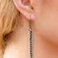 Paparazzi ♥ Troublemaker Trove - Black ♥ Necklace
