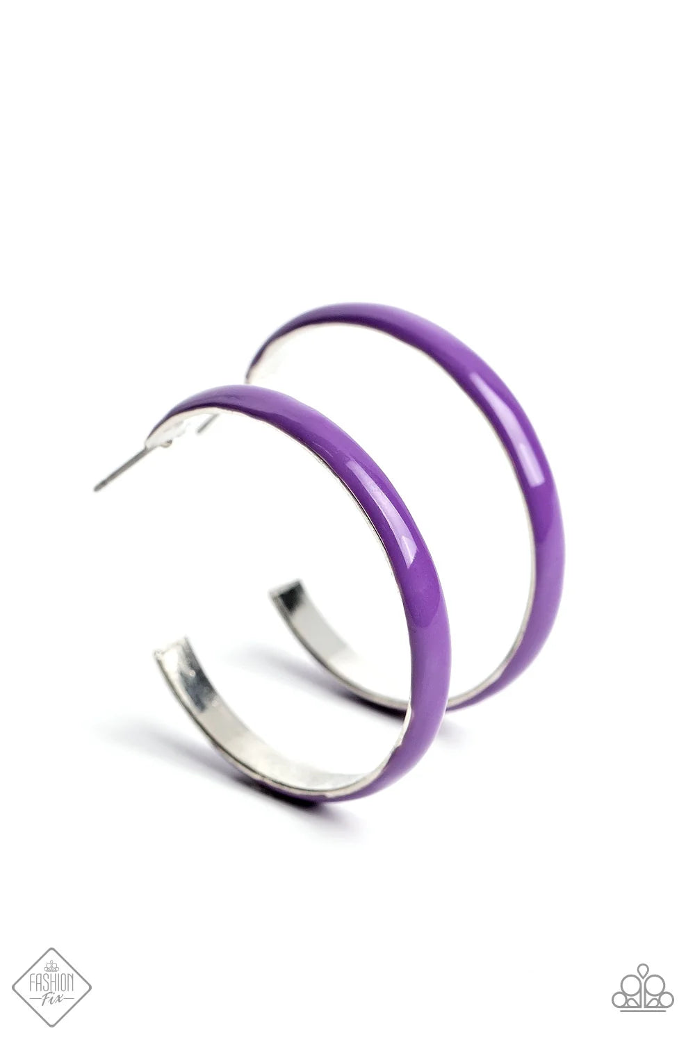 Paparazzi ♥ Groovy Glissando - Purple ♥ Earrings