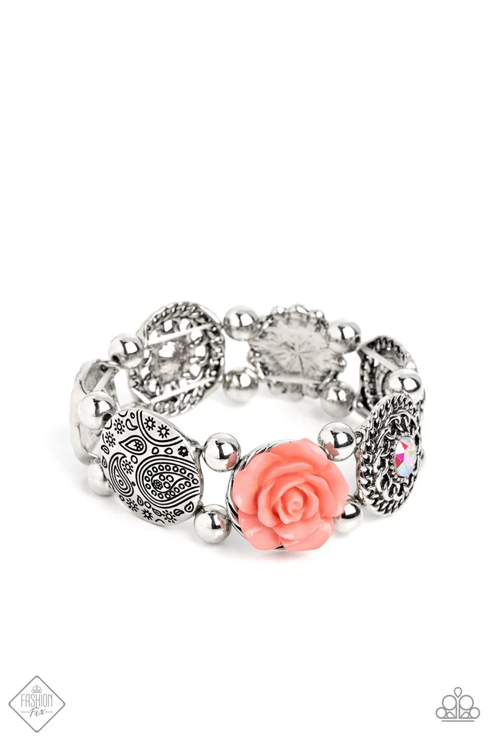 Paparazzi ♥ Optimistic Oasis - Orange ♥ Bracelet