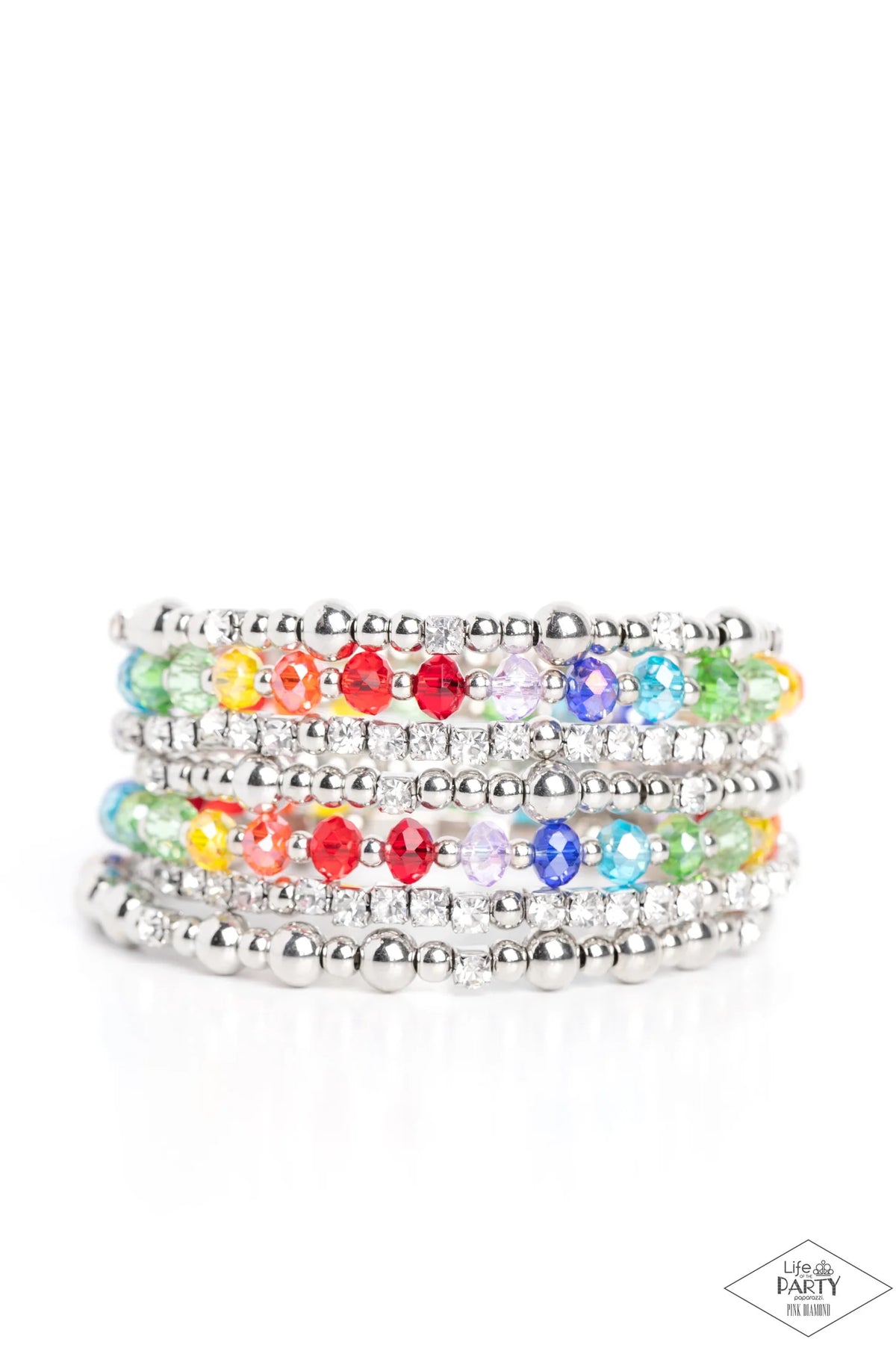 Paparazzi ♥ ICE Knowing You - Multi ♥ Bracelet