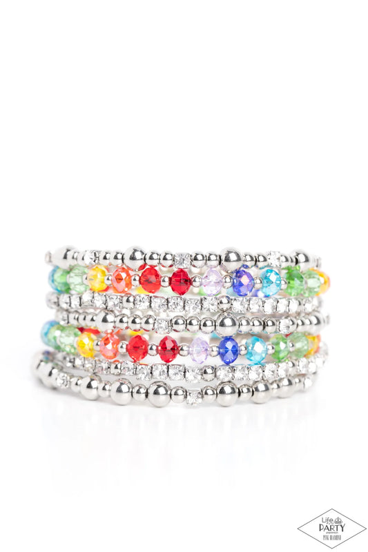 Paparazzi ♥ ICE Knowing You - Multi ♥ Bracelet