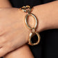 Constructed Chic - Gold Bracelet