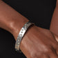 Starburst Shimmer - White Bracelet