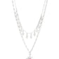The Second Star To The LIGHT - Orange Necklace