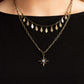 The Second Star To The LIGHT - Brass Necklace