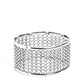 Paparazzi ♥ Camelot Couture - Silver ♥ Bracelet