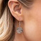 Paparazzi ♥ Caviar Charm - Silver ♥ Necklace