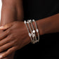 Geometric Guru - White Bracelet