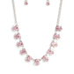 Tabloid Treasure - Pink Necklace