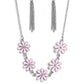 Flora Fantasy - Pink Necklace