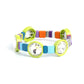 Multicolored Madness - Green Bracelet