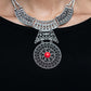 Fetching Filigree - Red Necklace