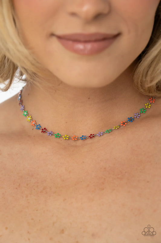 Paparazzi ♥ Floral Catwalk - Multi ♥ Necklace
