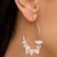 Paparazzi ♥ Euphoric Enjoyment - Rose Gold ♥ Earrings