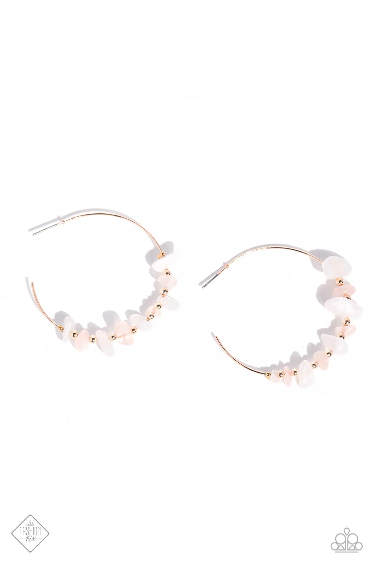 Paparazzi ♥ Euphoric Enjoyment - Rose Gold ♥ Earrings