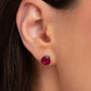 Paparazzi ♥ Just In TIMELESS - Pink ♥ Post Earrings