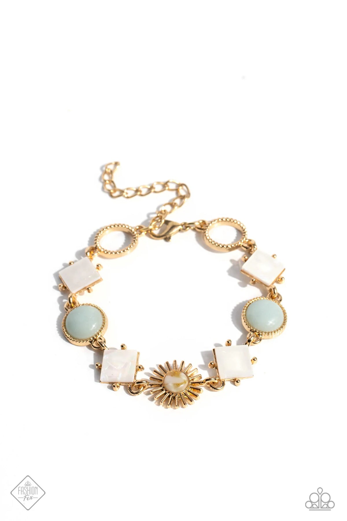 Paparazzi ♥ Sunburst Splendor - Gold ♥ Bracelet